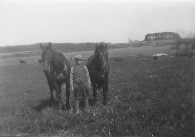 ave_0055 Far: Billedet er m�ske fra H�sten ved Haslev. Faster Nete: Svend
